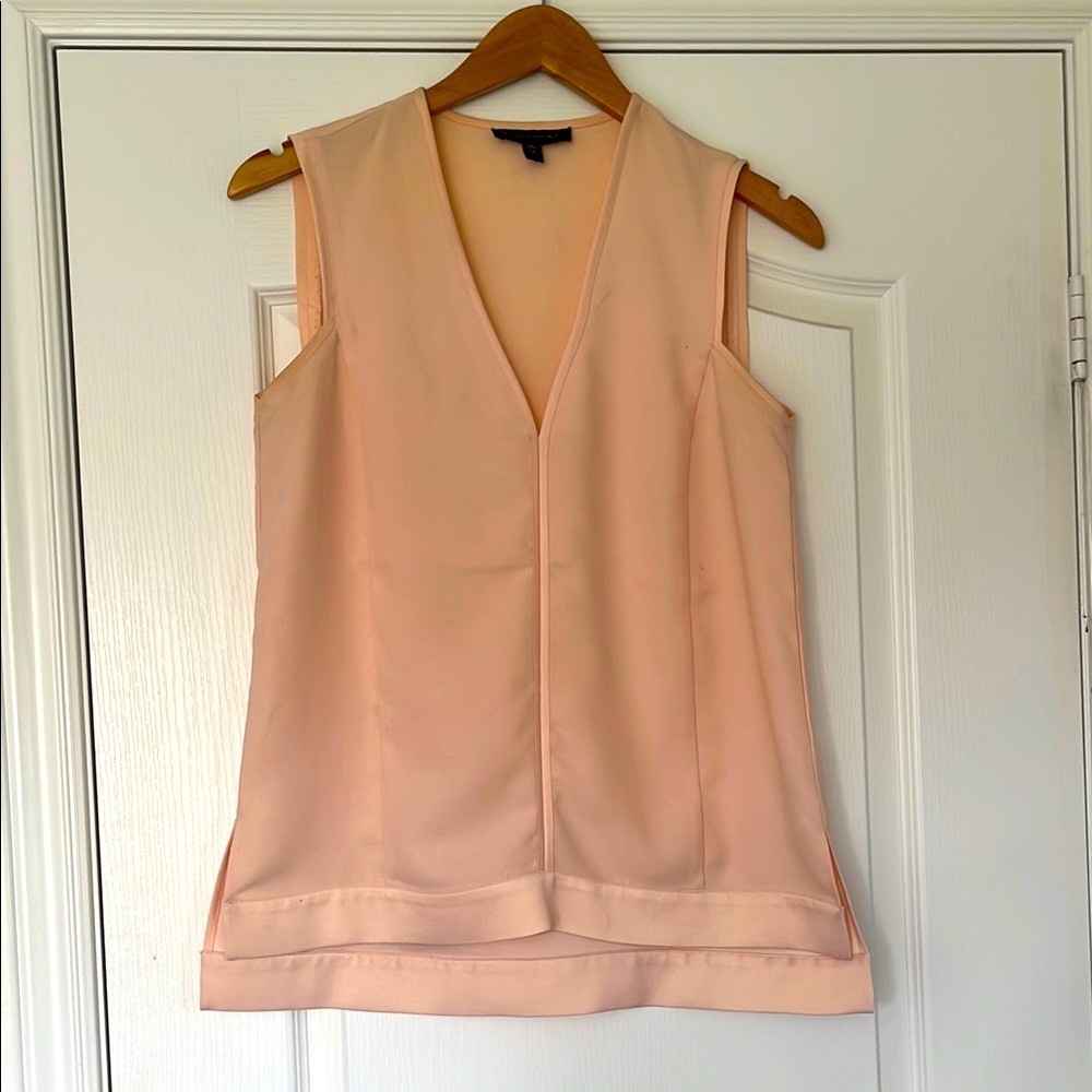 Banana Republic Pink Sleeveless Blouse